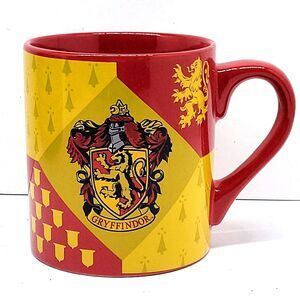 Harry Potter Coffee Mug Gryffindor House Crest  Cup Ceramic 14oz